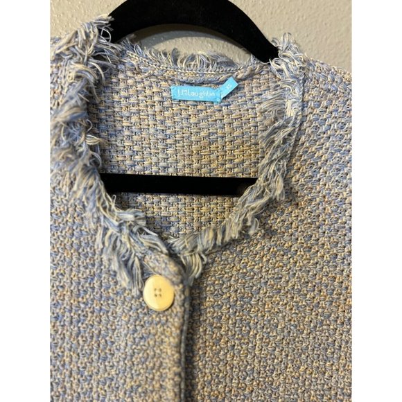 J McLaughlin Fringe Long Nan Cardigan Sweater XS Extra Small $199 - Picture 7 of 9